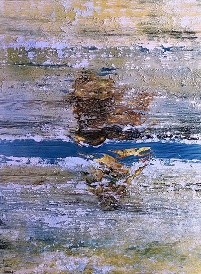 Río Mixed media Canvas Landscaping