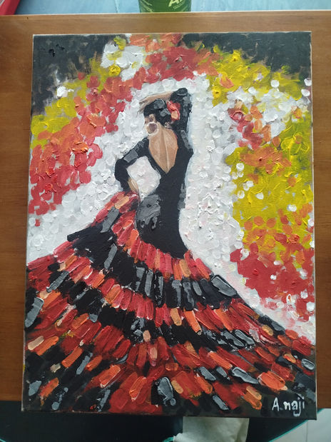 Danseuse de flaminco