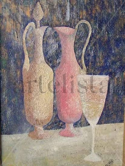 La gota Oil Canvas Still Life Paintings