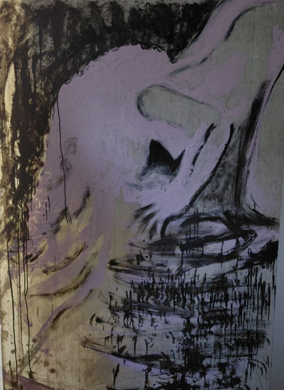 El calor del morbo Mixed media Others Nude Paintings