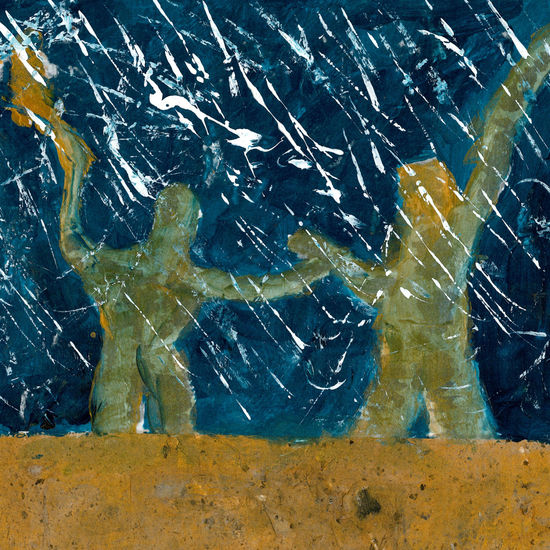 GARROTAZO 07 Mixed media Paper Figure Painting