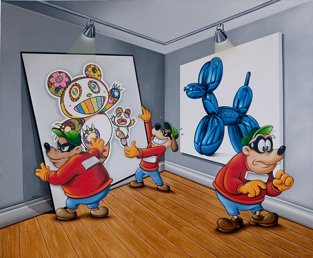 LOS CHICOS MALOS, ROBANDO UNAS VERDADERAS JOYAS DE ARTE