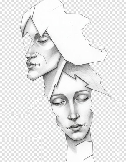 Fractured Mixed Media