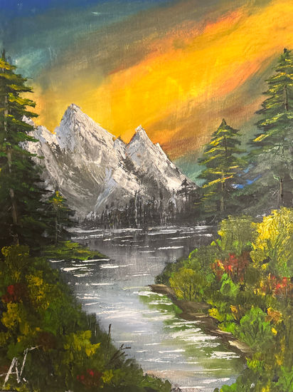 Midsummer Night‘s Dream Oil Canvas Landscaping