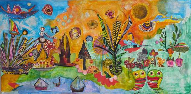 El jardín solar de los sueños Textile Landscaping