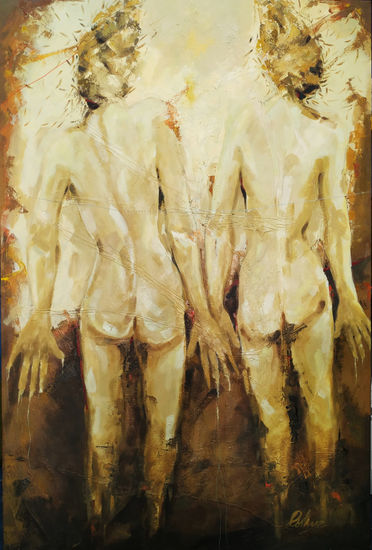 Espejismo Oil Canvas Figure Painting