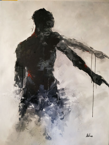 El dictador Oil Canvas Figure Painting