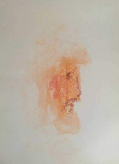 Perfil Pastel Paper Portrait