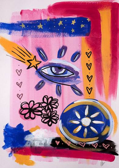 Improvisación Acrílico Papel Otros