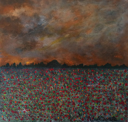 Campo de amapolas...