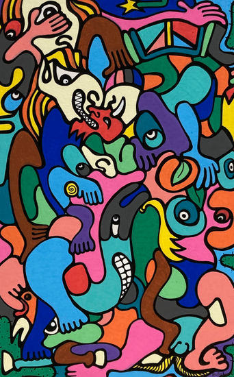 “El semental del cuarteto de pandillas “ Making Pen