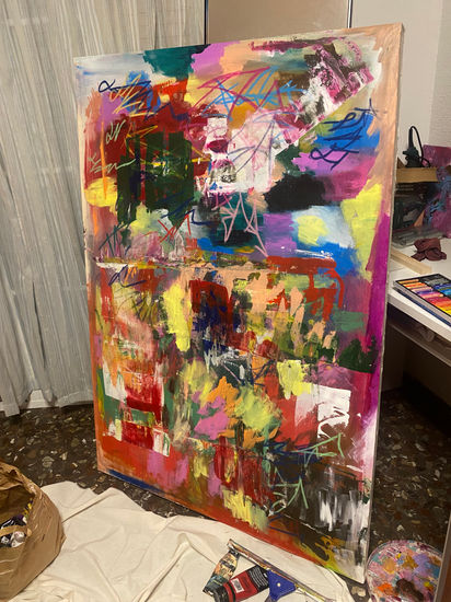 Caos sagrado Acrylic Canvas Others