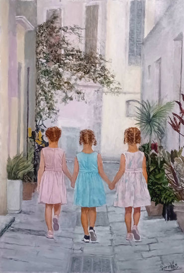 TRILLIZAS Oil Canvas Landscaping