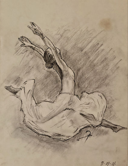"La flamenca" Lápiz