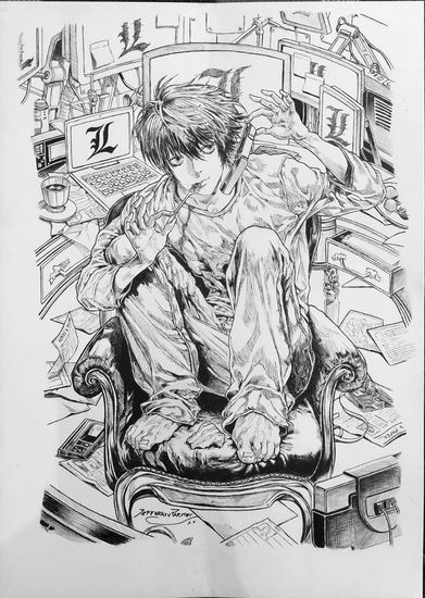 Death Note L Ink