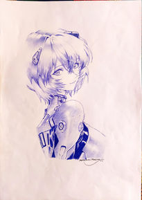 evangelion Rei