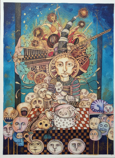 Argonaut Óleo Lienzo Figura