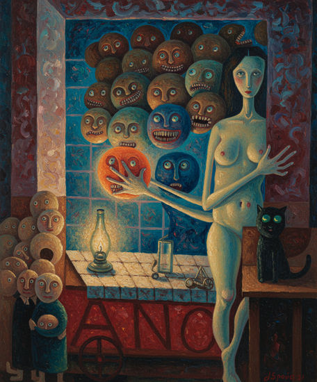 Tajna Óleo Lienzo Figura