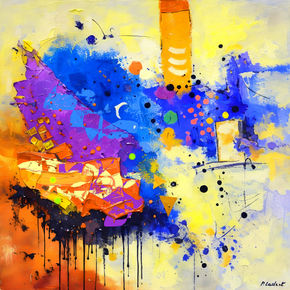 Colourful wall