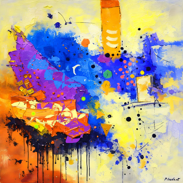 Colourful wall