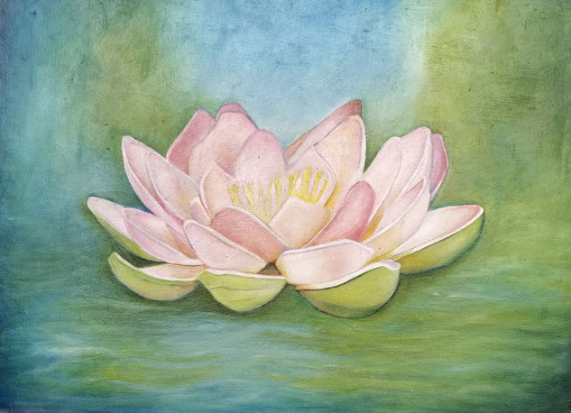 Contemplación Oil Canvas Landscaping