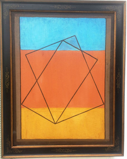 ABSTRACTO GEOMÉTRICO Oil Canvas Others