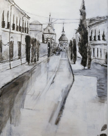 Colegios Acrílico Lienzo Paisaje