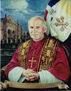 Retrato del Papa Juan Pablo II