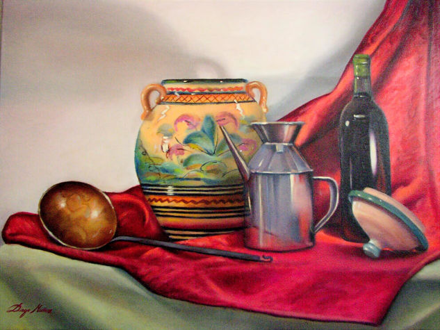 Bodegón Óleo Lienzo Bodegones