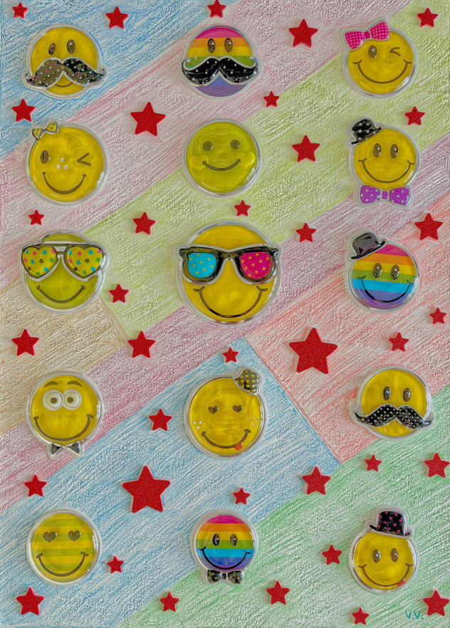 Smiley humors faces