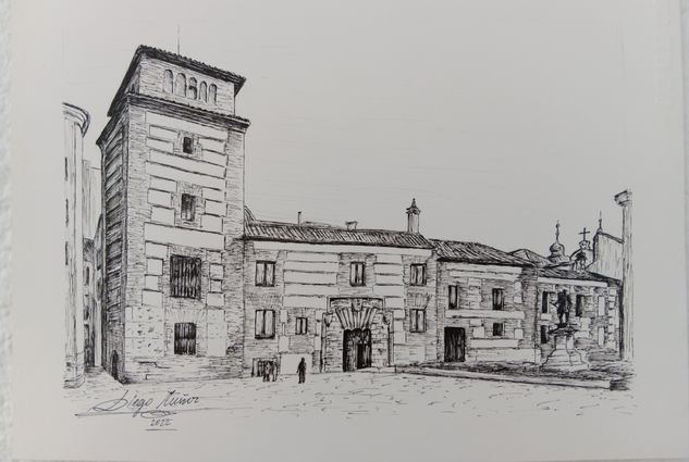 Plazuela de la Villa, Madrid Ink