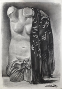 Busto femenino con...