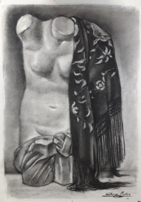 Busto femenino con...