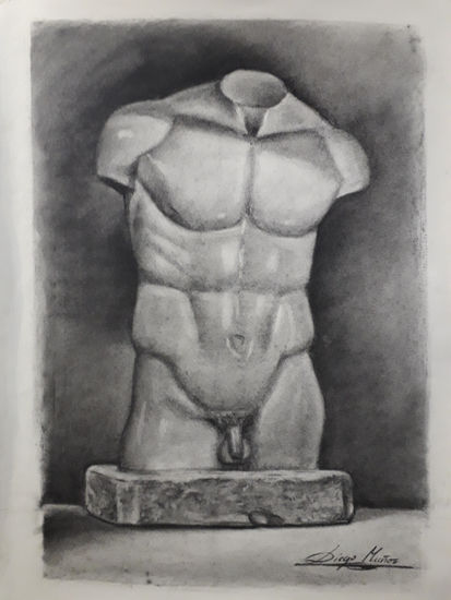 Torso masculino Charcoal