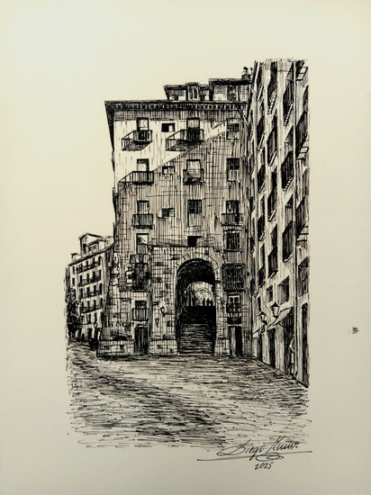 Arco de Cuchilleros, Madrid Ink