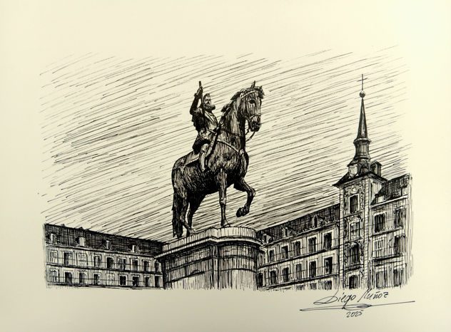 Estatua de Felipe III, Plaza Mayor de Madrid