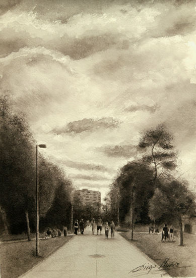 Parque de Isabel la Católica, Gijón Ink