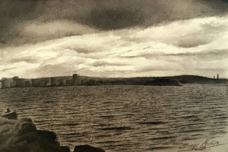 Vista de Gijón
