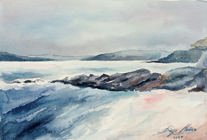 Mar en invierno