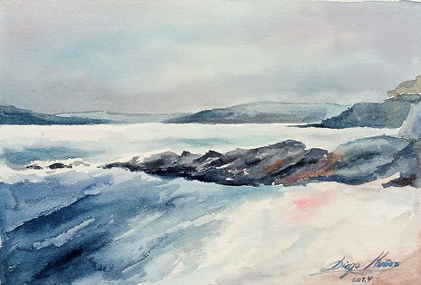 Mar en invierno