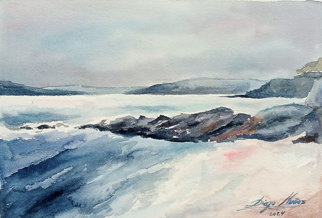 Mar en invierno