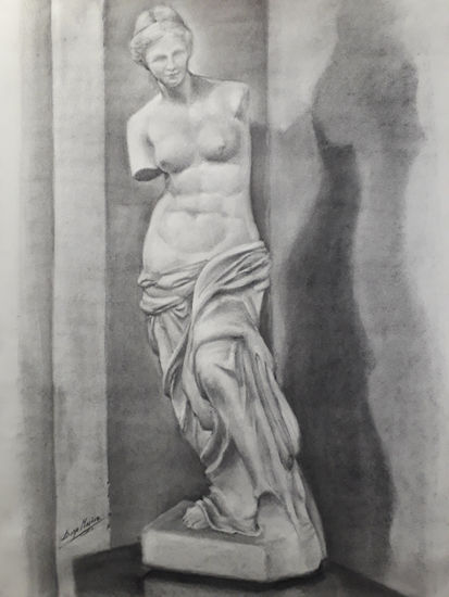Venus de Milo Charcoal