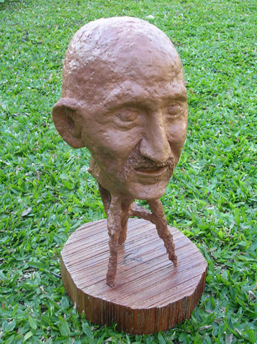 Mohandas Karamchand (Mahatma) Gandhi (1869 - 1948) Otros Figurativa