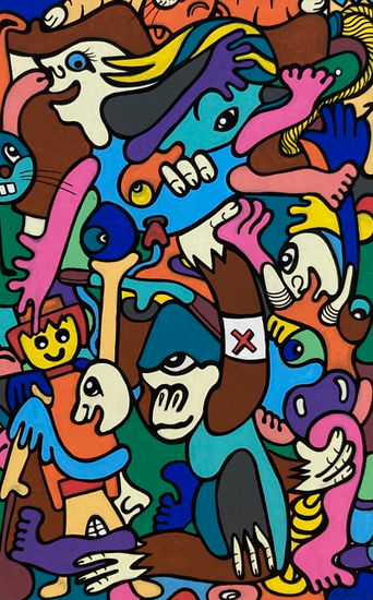 “El aire de un amor primitivo” Making Pen