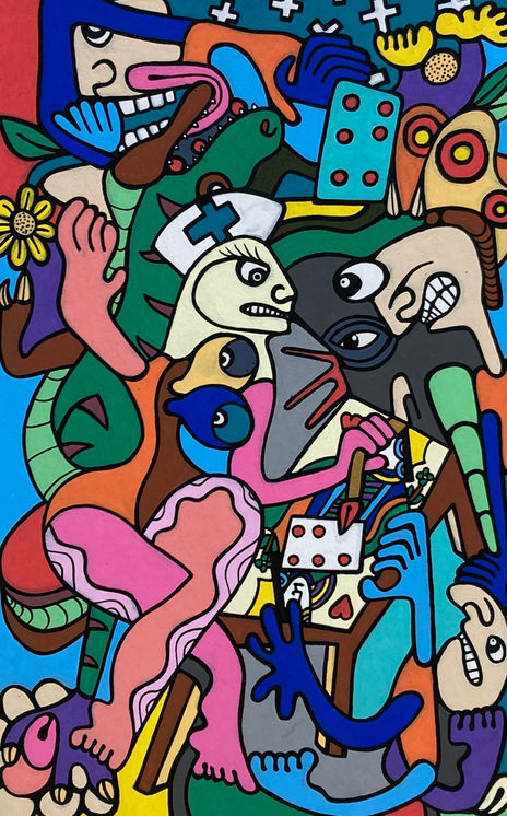 “Strip poker”