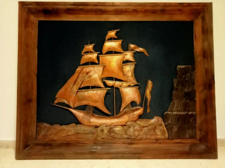 Barco de metal
