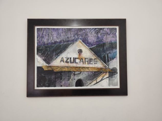 Azúcares Mixed media Canvas Landscaping