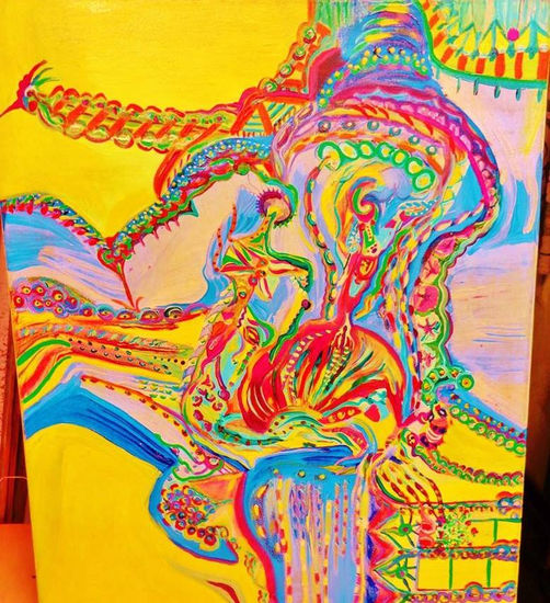 laticce Acrylic Canvas Portrait