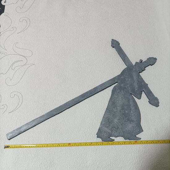 Silueta Cristo de los Gitanos Mixed Figurative