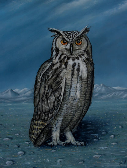 Watching Oil Panel Animals